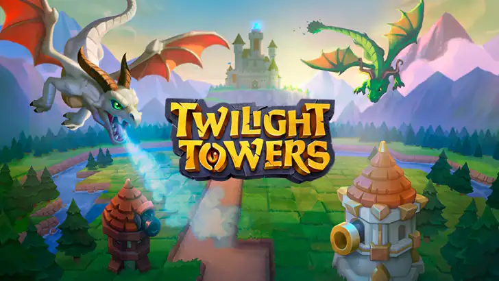 Twilight Towers: Merge Defense feature graphic