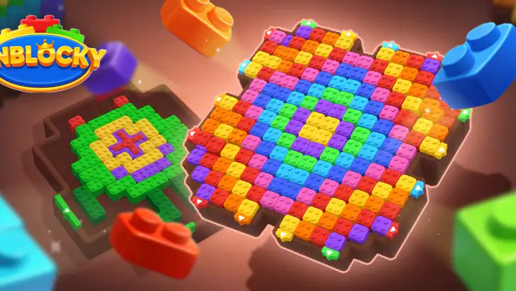 Unblocky - Color Jam feature graphic