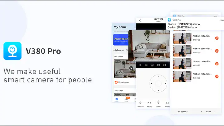 V380 Pro feature graphic