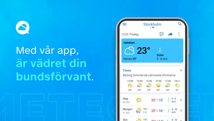 Väder 14 dagar - Meteored feature graphic