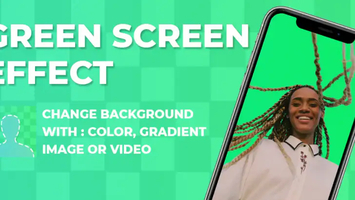 Video Background Changer feature graphic