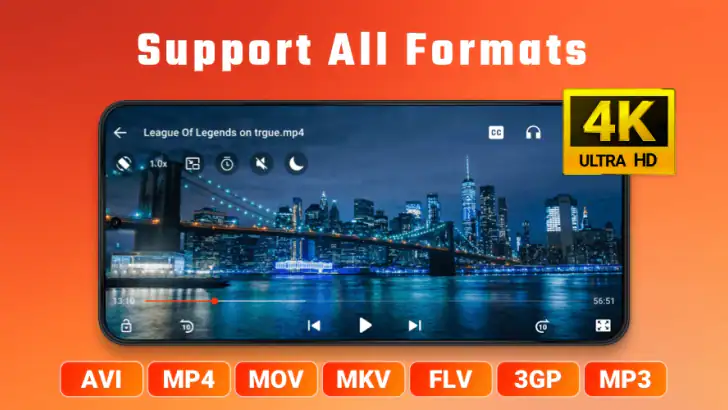 Video Player All Format HD feature graphic