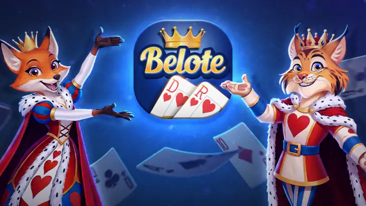 VIP Belote et Coinche En Ligne feature graphic