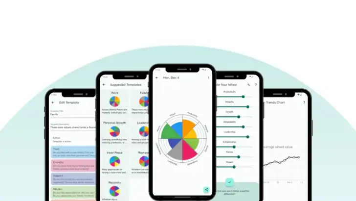 Wellness Wheel feature graphic