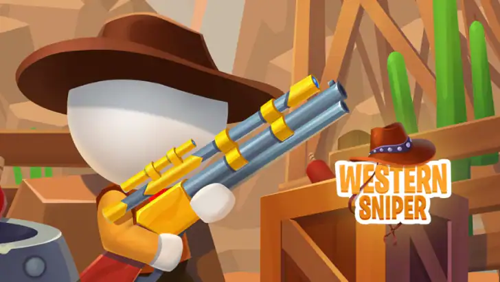 Western Sniper: Wild West FPS feature graphic