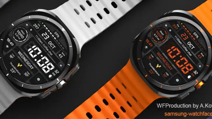 WFP 129 Military watch face feature graphic