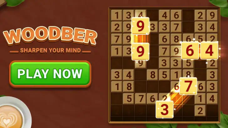 Woodber - Classic Number Game feature graphic