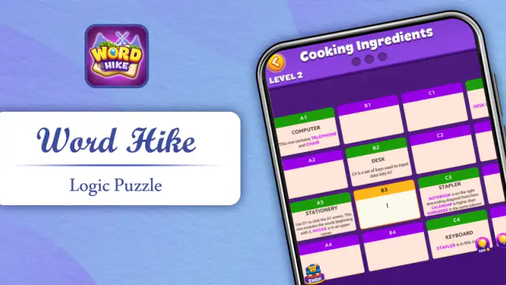 Word Hike -Inventive Crossword feature graphic