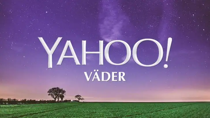 Yahoo Väder feature graphic