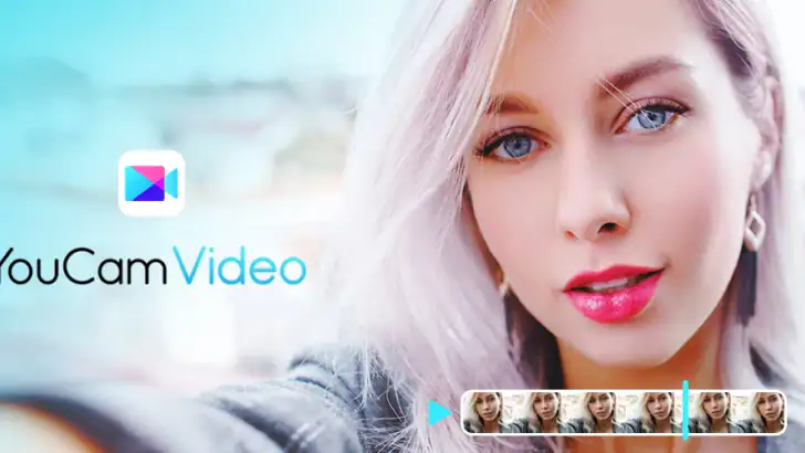 YouCam Video: AI Video Editor feature graphic