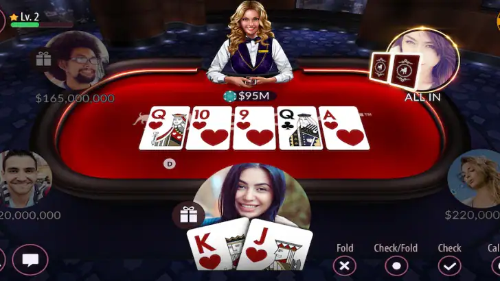 Zynga Poker- Texas Holdem Game feature graphic