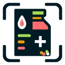 Medical Report & Medicine Info icon