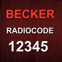Becker 5Digit Radio Code icon