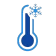 Room Temperature Thermometer icon
