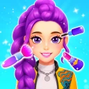 美容院 - ファッション, 着せ替え, メイクゲーム icon