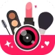 magisk skønhed makeup kamera icon
