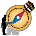 Qibla Compass: Al Quran icon