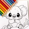 Morsom fargelegging icon
