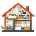 App för husdesign icon