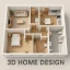 Dessiner plan de maison 2D icon