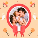 Baby Shower Kutsukortti icon