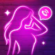 Luvia：Video Chat & Cam icon