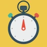 Arbejdede timer icon