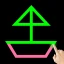 Line Drawing: No Lift Puzzle icon