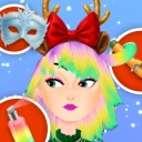 Christmas Hair Stylist icon