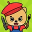 Kids Color Games: Baby Drawing icon
