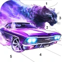 Cars, Transport Coloring Games icon