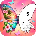 X Art Color - Color by number icon