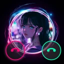 Call Screen Theme - Color Call icon