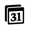 Notion 캘린더 icon