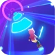 Cyber Surfer : 리듬 모험 icon