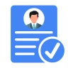 Lebenslauf erstellen & PDF icon