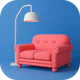 AI Interior Design - Interio icon