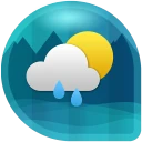 アンドロイドのための天気 & 時計ウィジェット (天気予報) icon