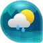Sää & kellon widget icon