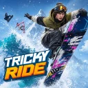 Course de skateboard descente icon