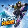 Course de skateboard descente icon