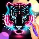 Glow Dots Art - Point à point icon