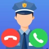 Faux appel police icon