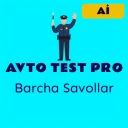 Avto Test PRO AI Yo'l harakati icon