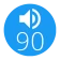 90 music radio Pro icon