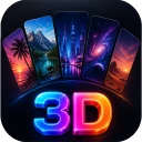 GlowWall: 4K & 3D Wallpapers icon