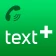 textPlus: 문자 메시지 + 통화 icon