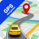 GPS-navigasjon og rutekart icon