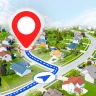 عرض خرائط الأرض الفضائية GPS icon