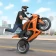 moto pyörä temppu peli icon